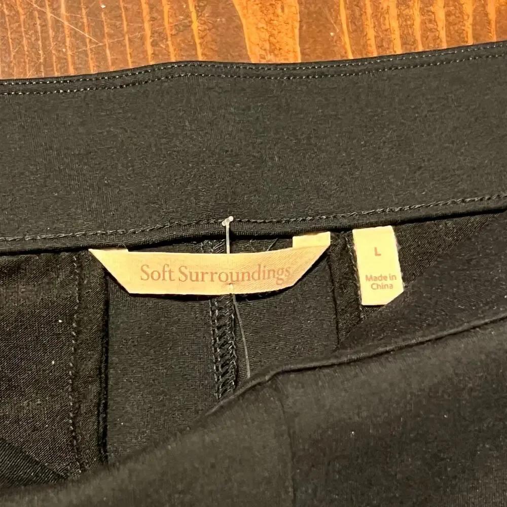 New with tags Soft Surroundings Pull-On Slim Ankle Pants – Size Large L lg - Picture 5 of 10